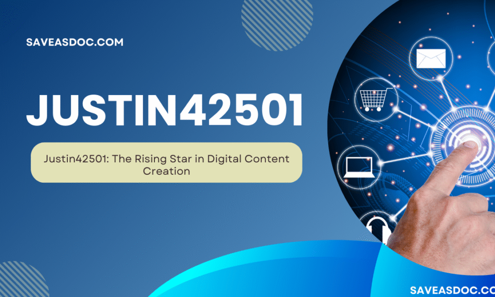 justin42501: The Rising Star in Digital Content Creation