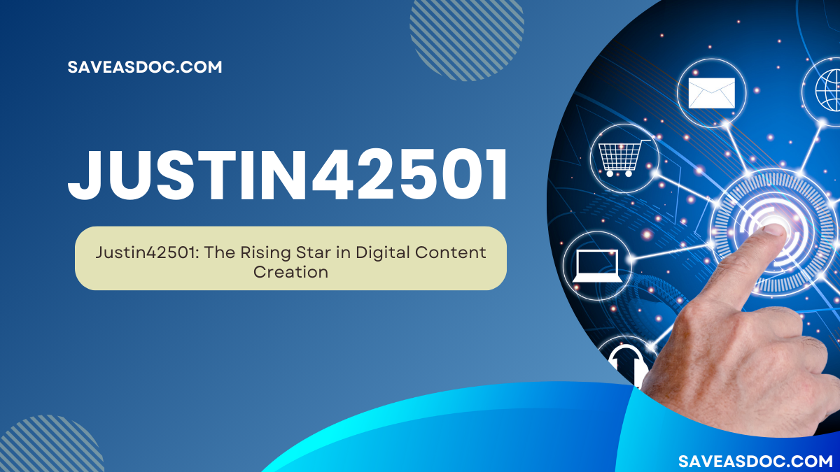 justin42501: The Rising Star in Digital Content Creation